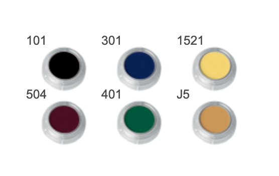 Grimas Creme Make-up Pure paletti Bruise / mustelma