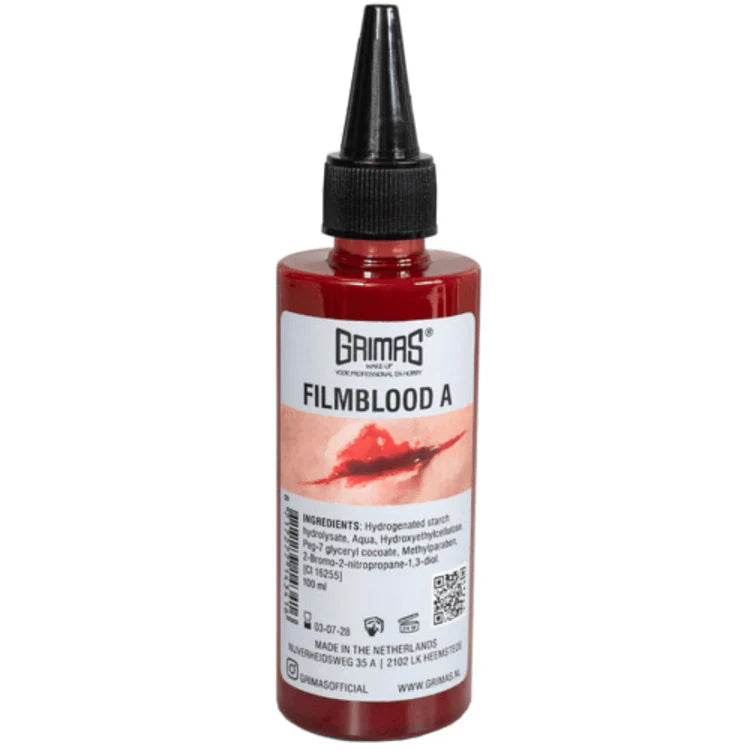 Grimas Filmblood tekoveri A & B, eri kokoja