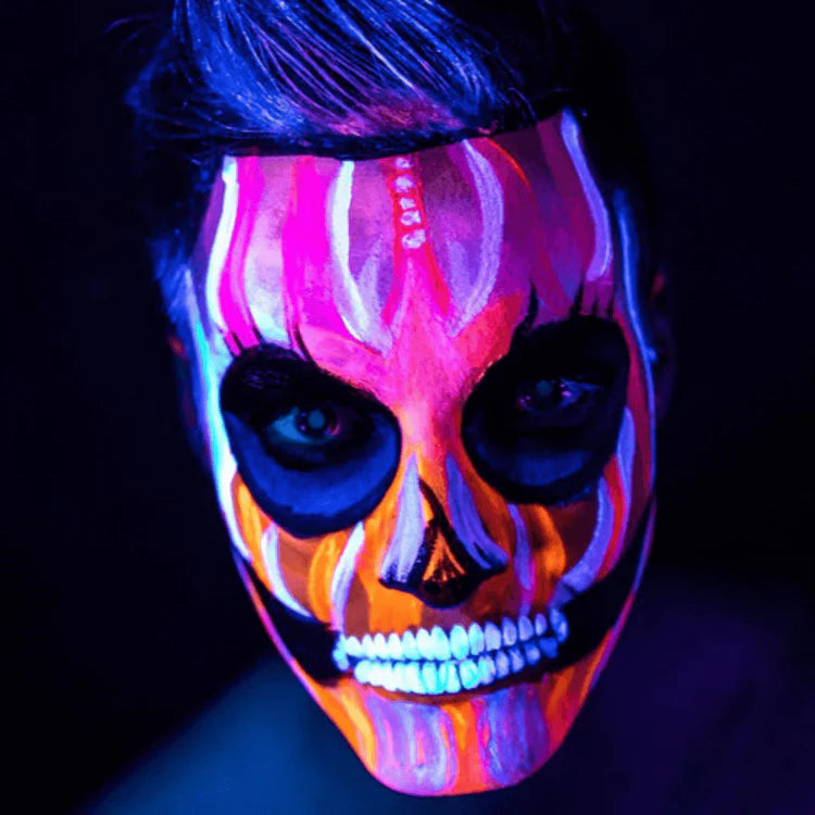 Water make-up Fluor UV kasvoväri, Grimas, 2,5 ml, eri värejä