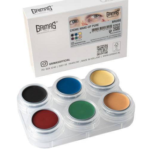 Grimas Creme Make-up Pure paletti Bruise / mustelma