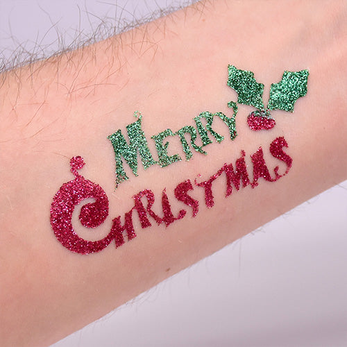 Grimas Cosmetic Glitter (Bio) Glittertatuointisetti Joulu