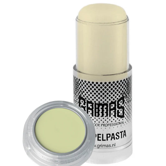 Stoppelpasta, kiinnitystahna, Grimas, eri kokoja