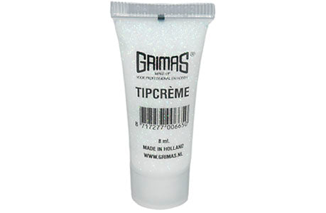 Tipcreme kimallegeeli, eri värejä, Grimas