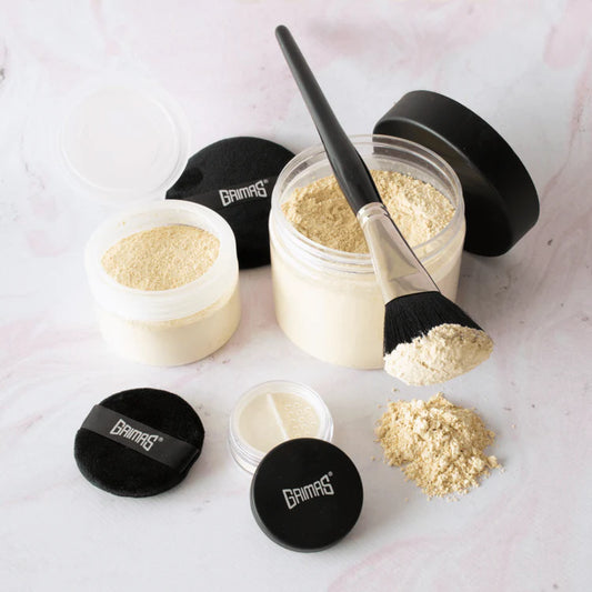 Make-up powder, irtopuuteri, Grimas, eri kokoja