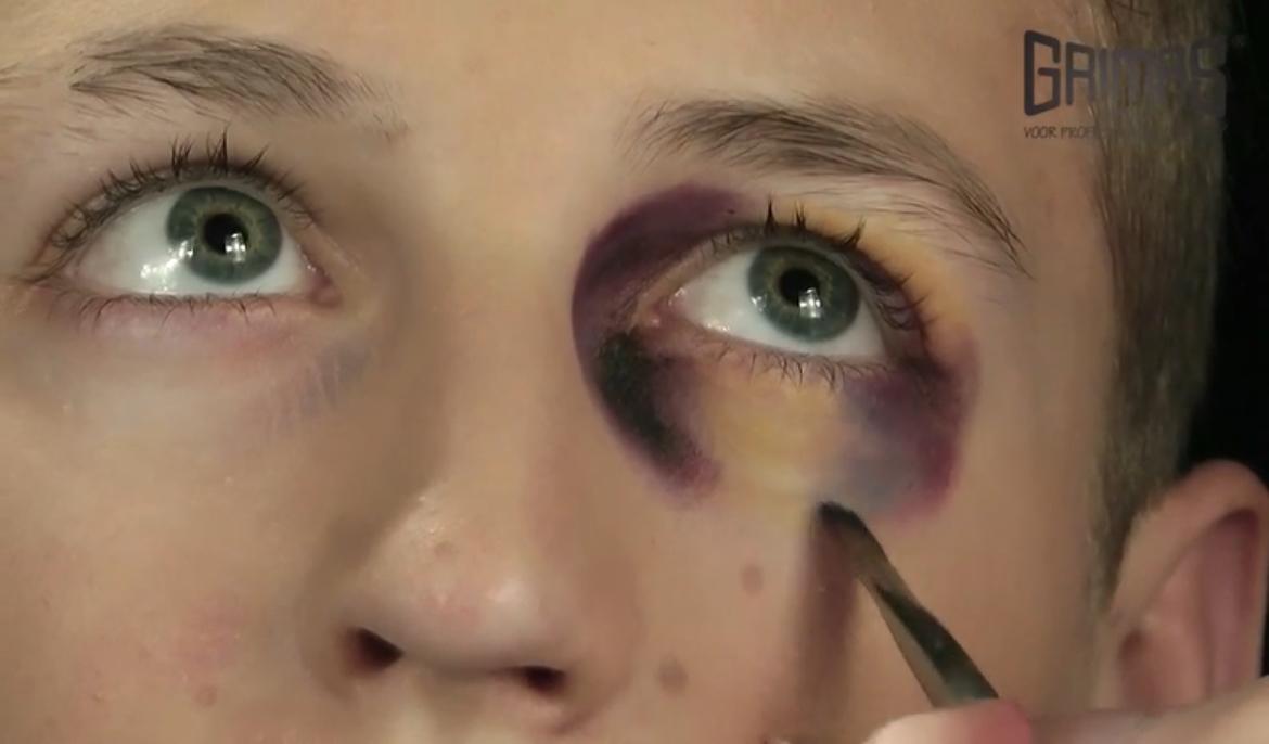 Grimas Creme Make-up Pure paletti Bruise / mustelma