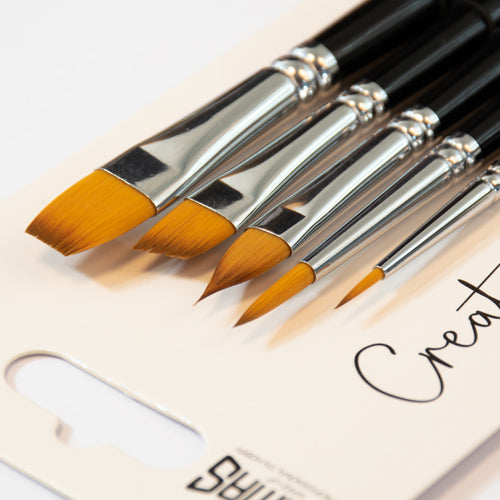 Grimas kasvomaalaussivellinsetti (5 kpl)