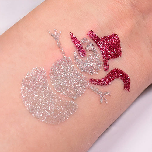 Grimas Cosmetic Glitter (Bio) Glittertatuointisetti Joulu