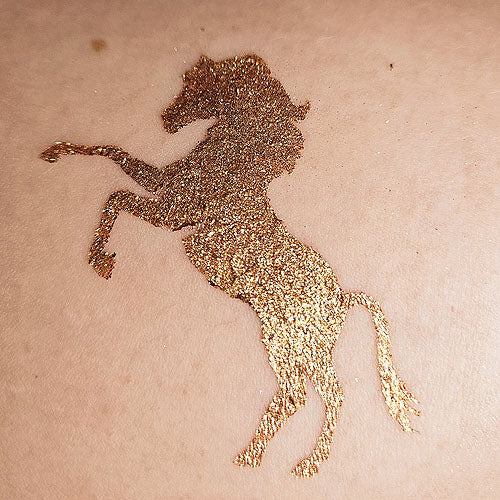 Grimas glittertatuointi -sapluunat  Hevonen 10 kpl