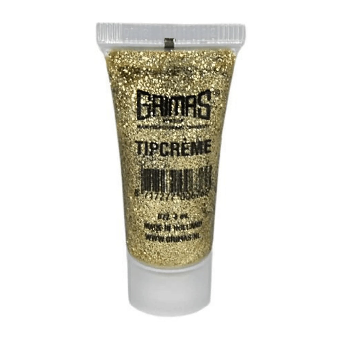 Tipcreme kimallegeeli, eri värejä, Grimas